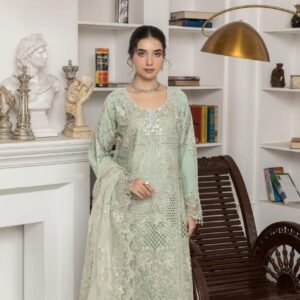 Opulent Black - 3pc Chiffon